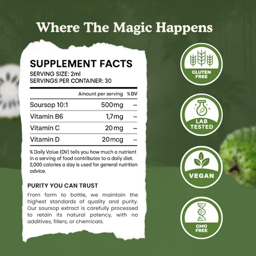 100% Organic Soursop