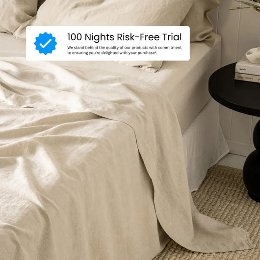 OEKO-TEX® Pure European Flax Linen Sheets