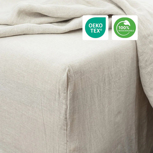 OEKO-TEX® Pure European Flax Linen Sheets